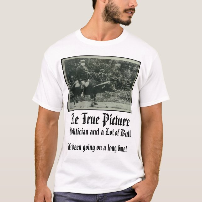 T-shirt Taft, l'image vraie, il était allé sur un lo… (Devant)