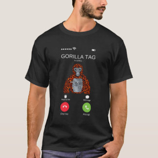 T-shirt Tag Gorilla Appelle Vr Gamer Shirt Kids Adulte T