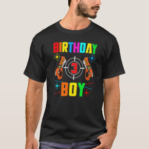 T-shirt Tag laser 3e anniversaire garçon Lasertag intérieu