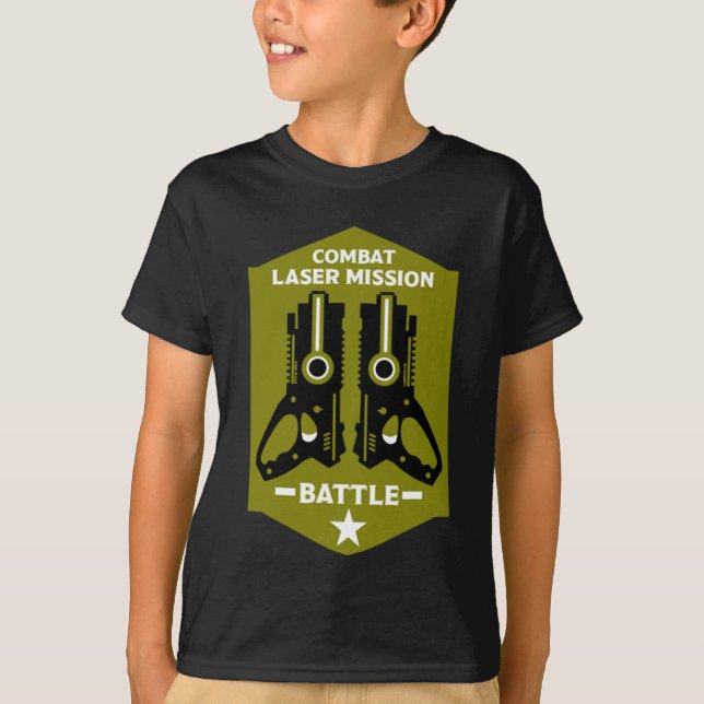 T-shirt Tag laser Mission Enfants (Devant)