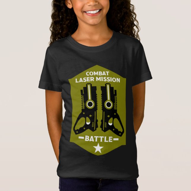 T-Shirt Tag laser Mission Enfants (Devant)