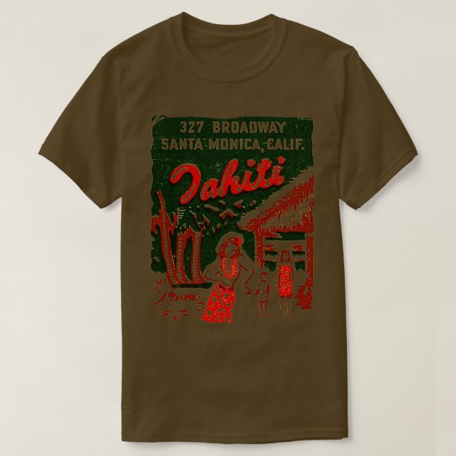 T-shirt Tahiti (Design devant)