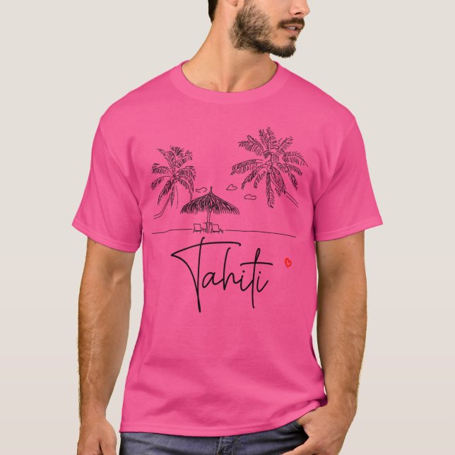 T-shirt Tahiti (Devant)