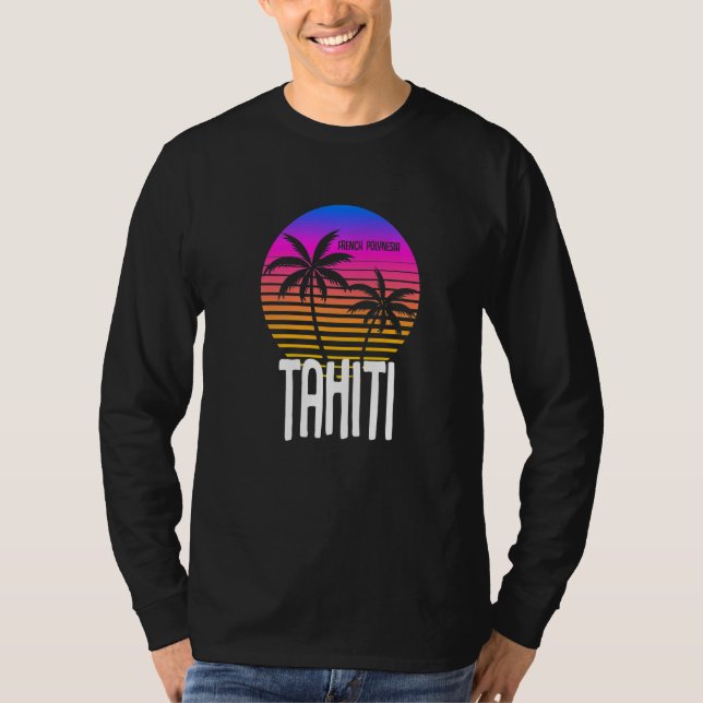 T-shirt Tahiti French Polynesia (Devant)