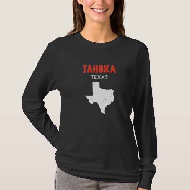 T-shirt Tahoka Texas USA State America Travel Texas   (Devant)