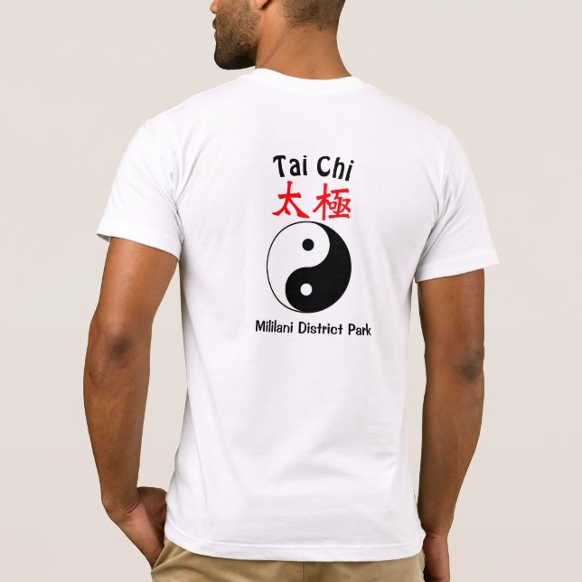 T-shirt Tai Chi (Dos)