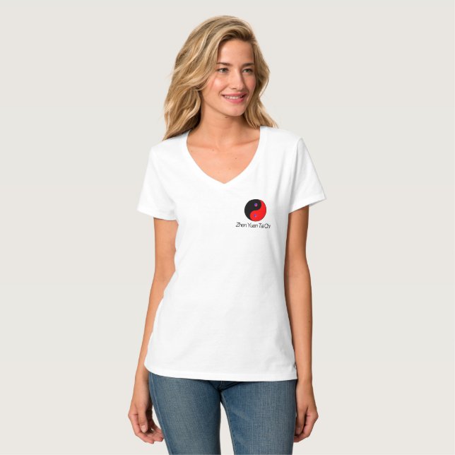 T-shirt Tai Chi avec poème (Devant entier)