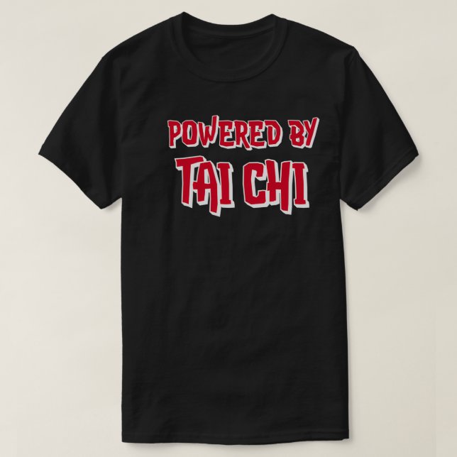 T-shirt Tai Chi Chuan Qi Gong kung fu t cadeau Femmes et h (Design devant)