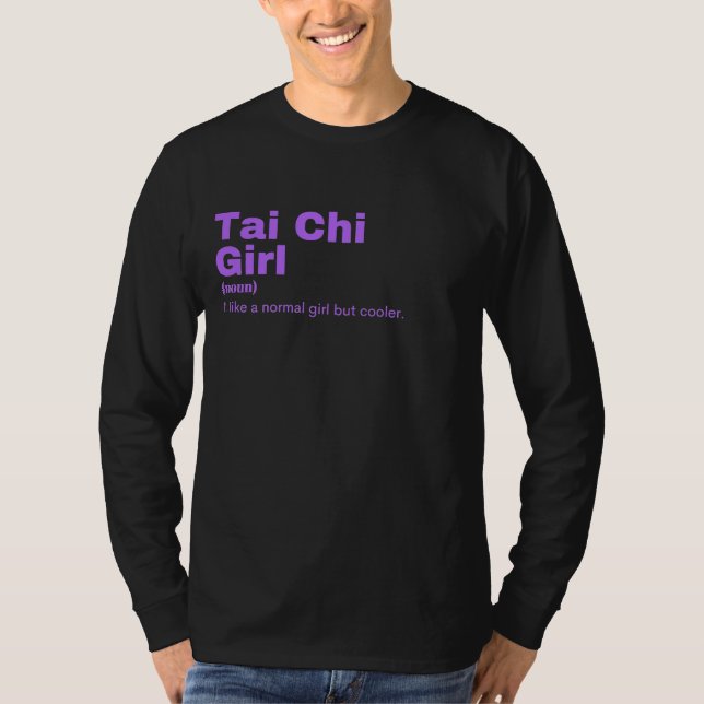 T-shirt Tai Chi Girl - Tai Chi (Devant)