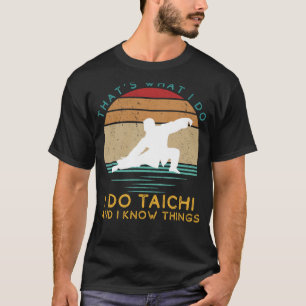 T-shirt Tai Chi Maestro : Mouvements et Lumières I