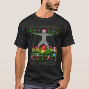 T-shirt Tai Chi Martial Arts Lover Xmas Père Noël Ugly T
