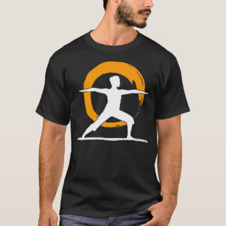T-shirt Tai Chi Qigong femme Zen cercle Qi Gong Thai chi