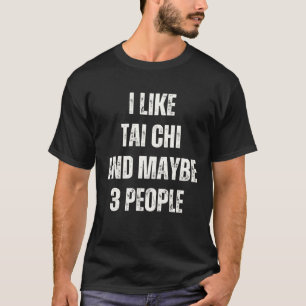 T-shirt Tai Chi Tenue Uniforme Hommes Femmes Enfants Début