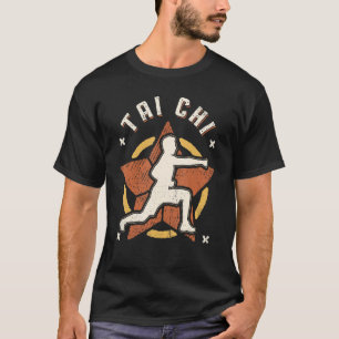 T-shirt Tai Chi Vintage Retro Classic Sport