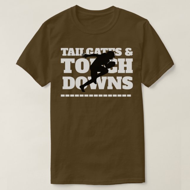 T-shirt Tailgates Touchdowns (Design devant)