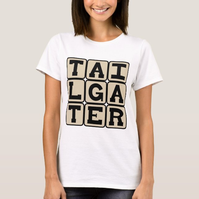 T-shirt Tailgateur, Participant d'avant-match (Devant)