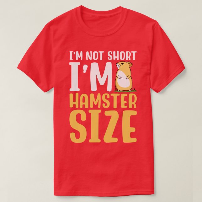 T-shirt Taille De Hamster Im Non Courte (Design devant)