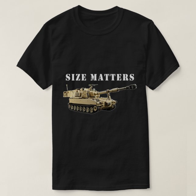 T-shirt Taille de l'artillerie de campagne importante M109 (Design devant)