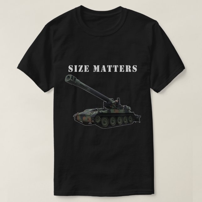 T-shirt Taille de l'artillerie de campagne importante M110 (Design devant)
