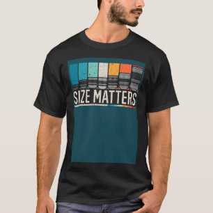 T-shirt Taille d'objectif d'appareil photo de photographie