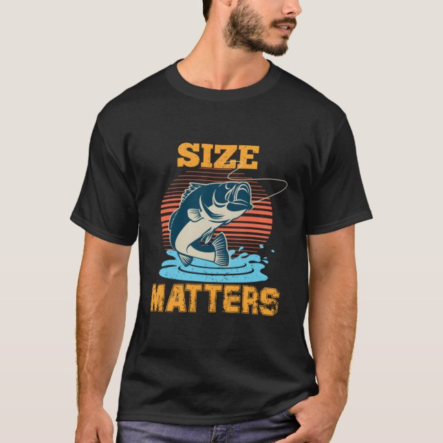 T-shirt Taille - Importance Pêche (Devant)