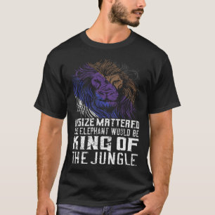 T-shirt Taille n'importe quoi Cool Lion Jiu Jitsu