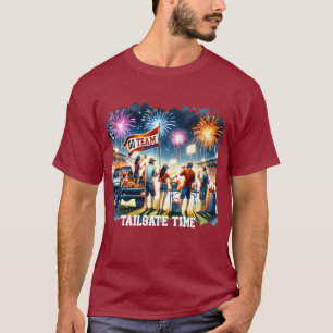 T-shirt Tailler le temps aller l'équipe personnalisée