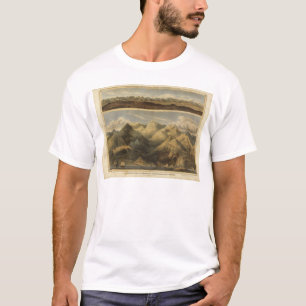 T-shirt Tailles, montagnes de l'Ecosse