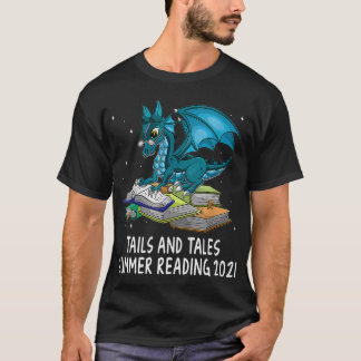 T-shirt Tails And Tales Summer Reading 2021 Librarian Libr