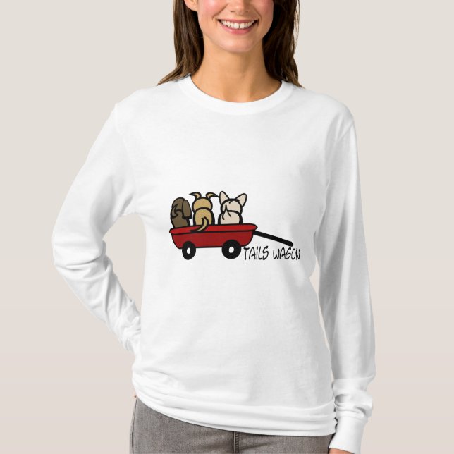 T-shirt Tails Wagon (Devant)