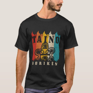 T-shirt Taino Boriken Sun Porto Rico Taina Boricua