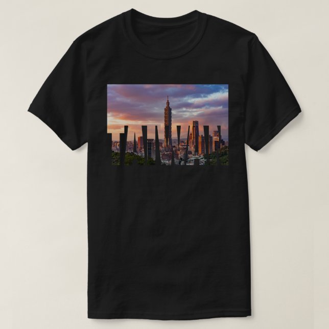 T-shirt Taipei Taïwan (Design devant)