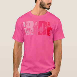 T-shirt Tais-Tête Et Ride Girls Ride Dirt Bikes Motocross 