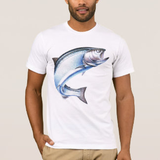 T-shirt Tais-toi et pêchez