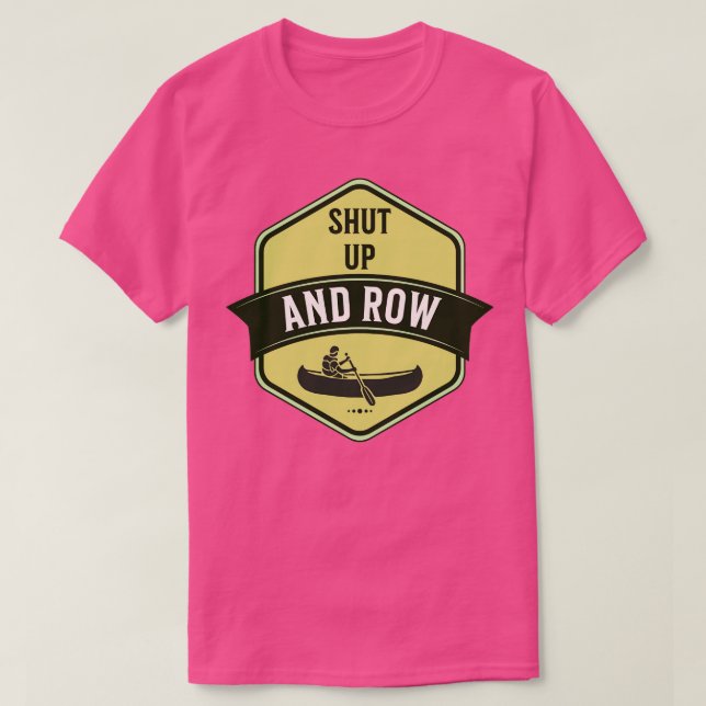 T-shirt Tais-toi et rang (Design devant)