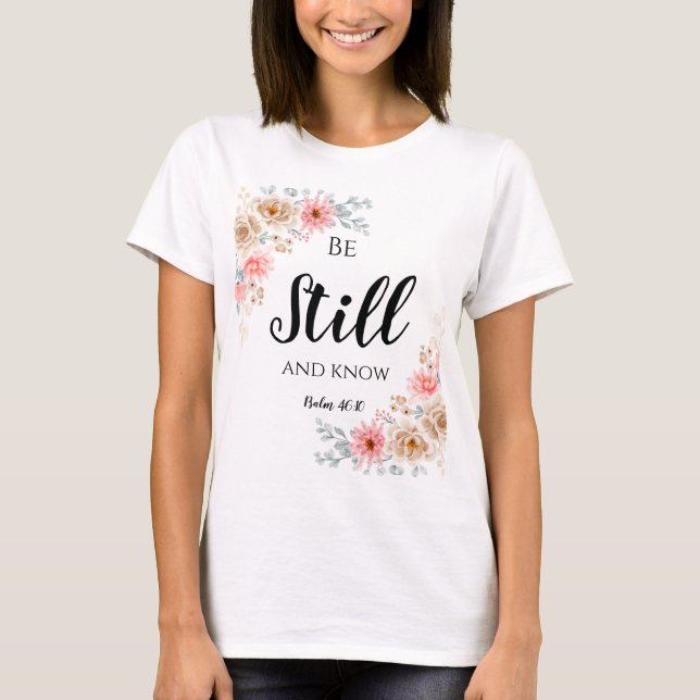 T-shirt Tais-toi et sache (Devant)