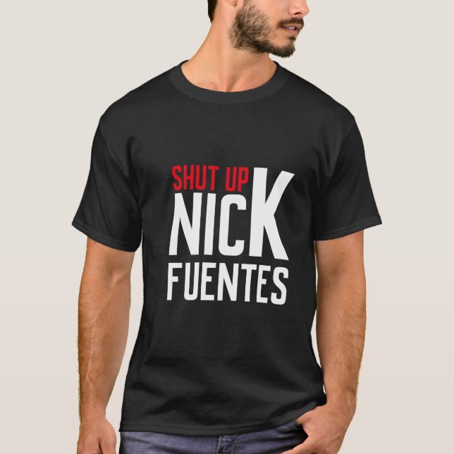 T-shirt Tais-toi, Nick (Devant)