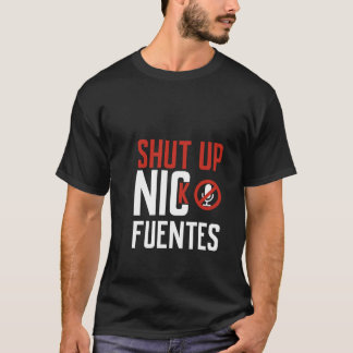 T-shirt Tais-toi, Nick Fuentes, pas de plateforme pour la 