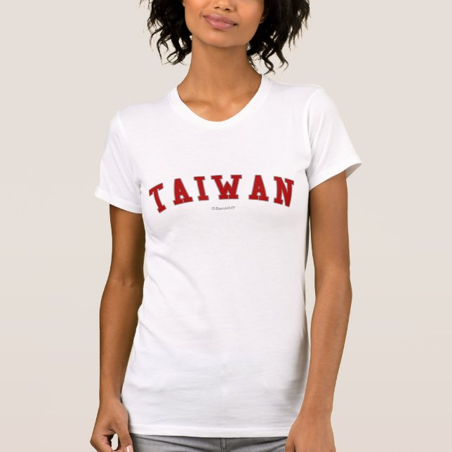 T-shirt Taïwan (Devant)