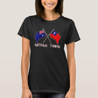 T-shirt Taïwan Drapeau Australie Soutenez Taïwanais Pour L