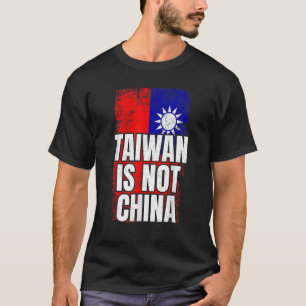 T-shirt Taïwan n'est pas la Chine