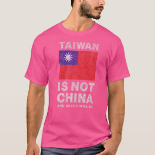 T-shirt Taïwan n'est pas la Chine anti Xi Jinping Commun c