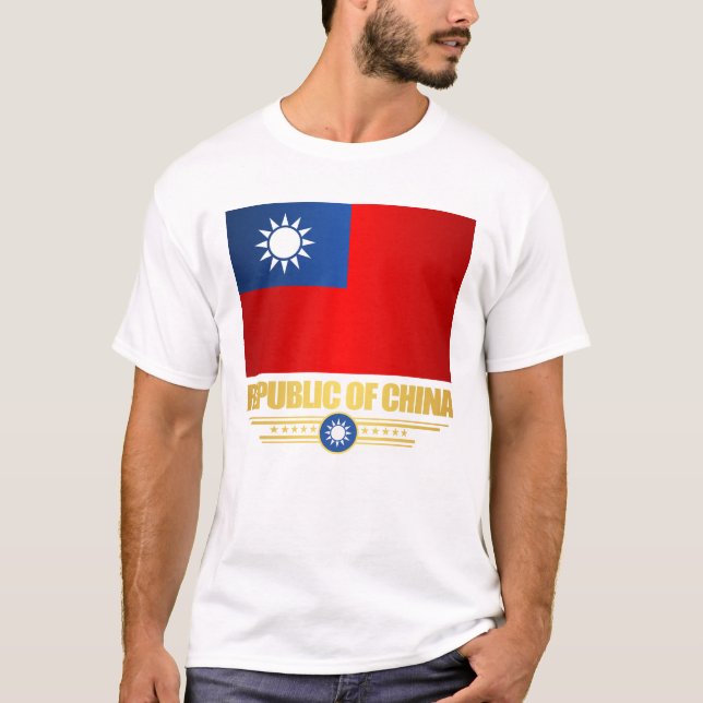 T-shirt Taïwan (République de Chine) (Devant)