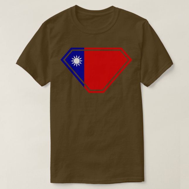 T-shirt Taïwan super-propulsé (Design devant)