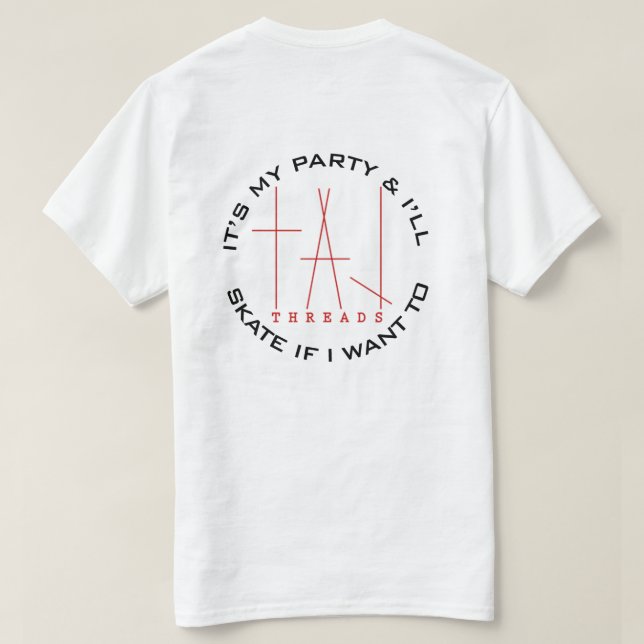 T-shirt taj - C'est MA PARTIE (Design dos)