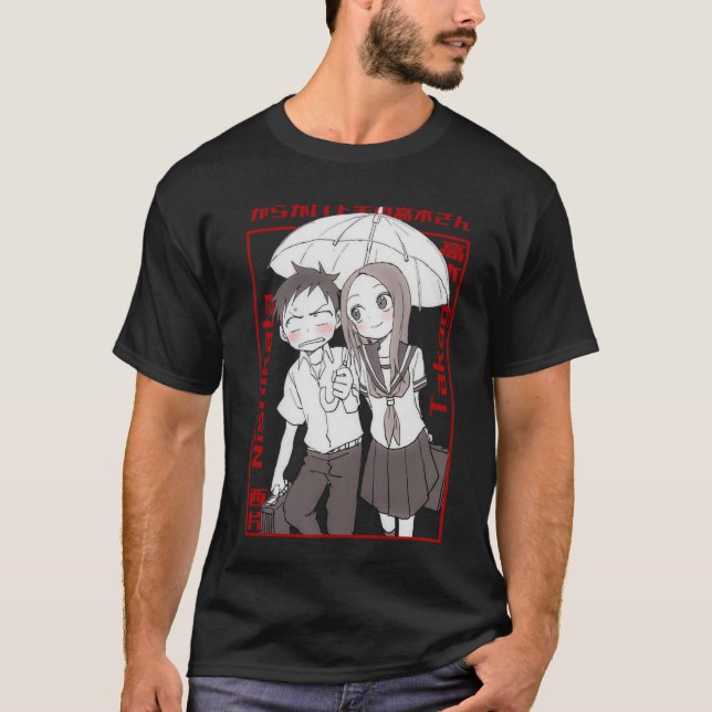 T-shirt Takagi Et Nishikata ANIME MANGA CADEAU DE MEME (Devant)