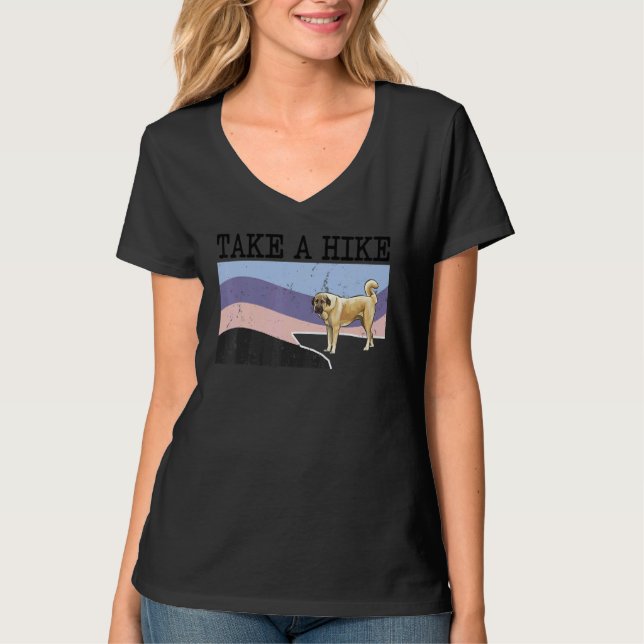T-shirt Take A Hike Anatolian Shepherd Dog  Graphic Hiking (Devant)