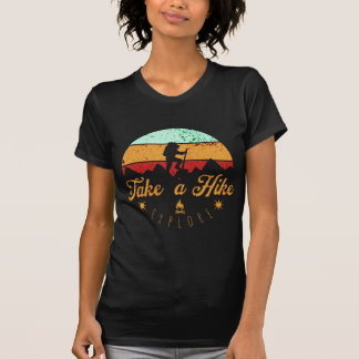 T-shirt Take A Hike, Mountains, Outdoors, Nature, Vintage