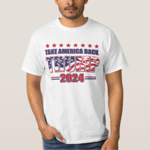 T-shirt Take America Back Trump 2024