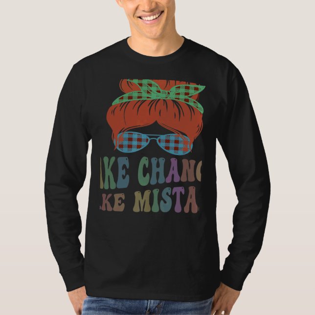 T-shirt TAKE CHANCES MAKE MISTAKES Best Teacher Motivation (Devant)
